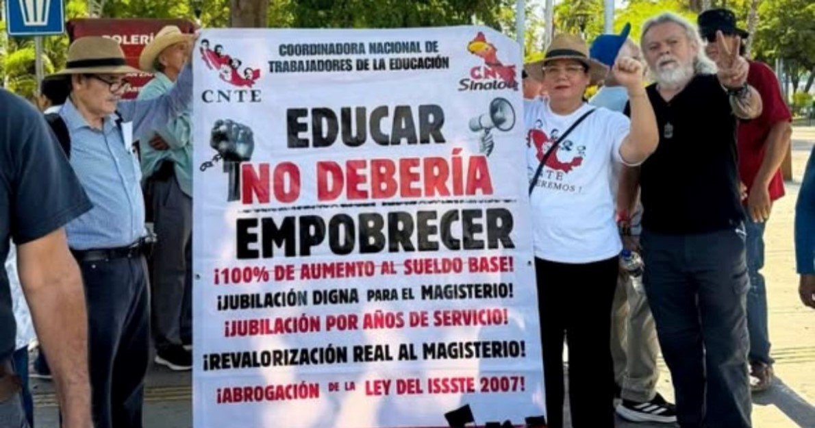 Imagen de Las alocuciones desde el púlpito presidencial, son una cruzada política y mediática contra la CNTE